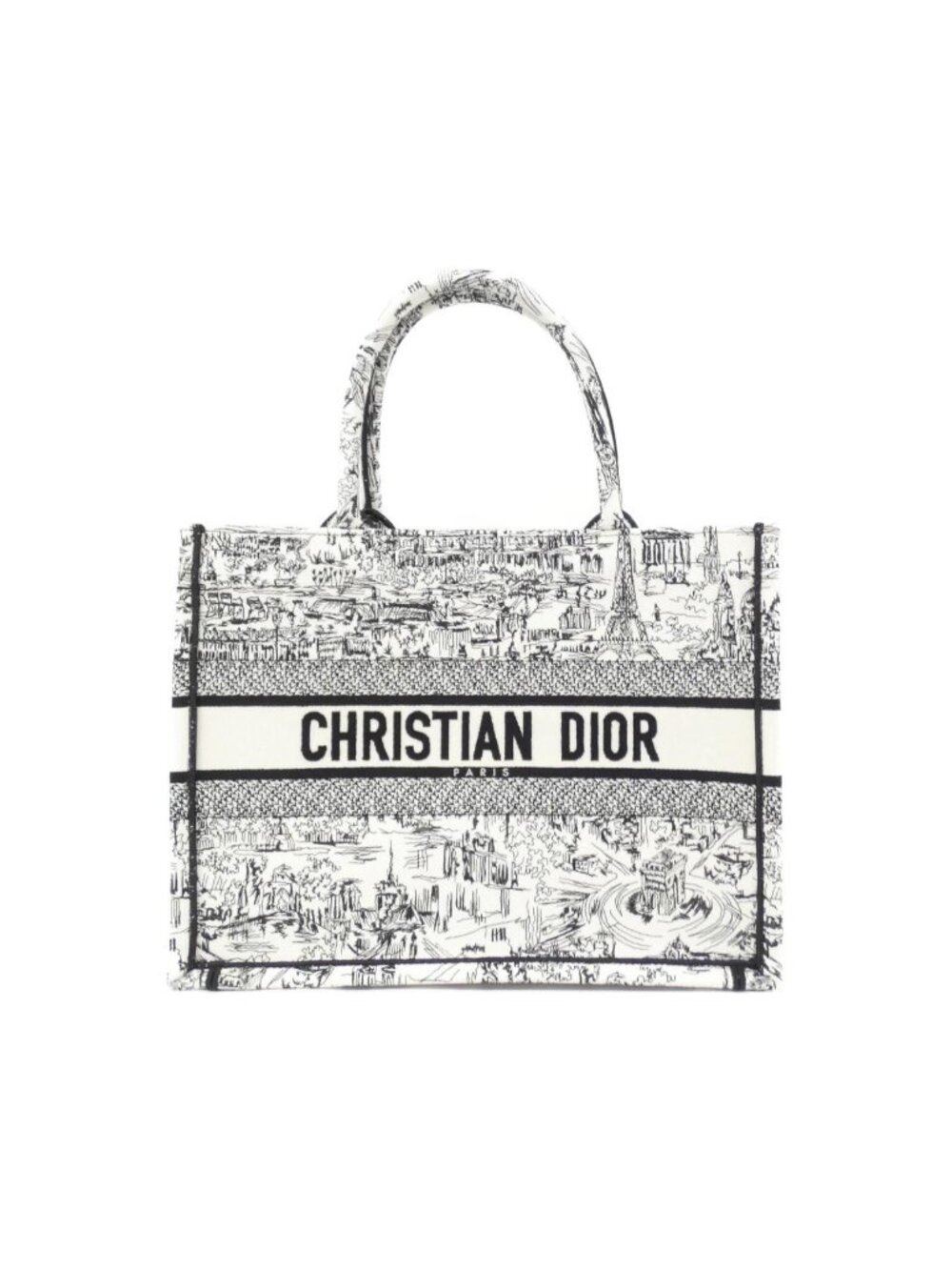 Dior Paris Allover Book Tote Medium